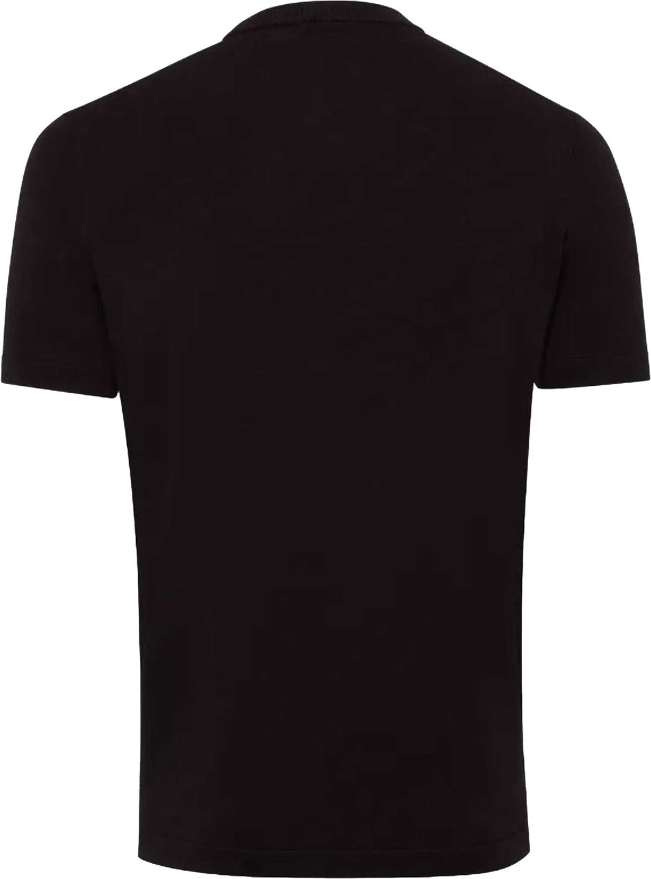 Genti Round Neck Ss T-shirts Zwart K4120-1260 Zwart