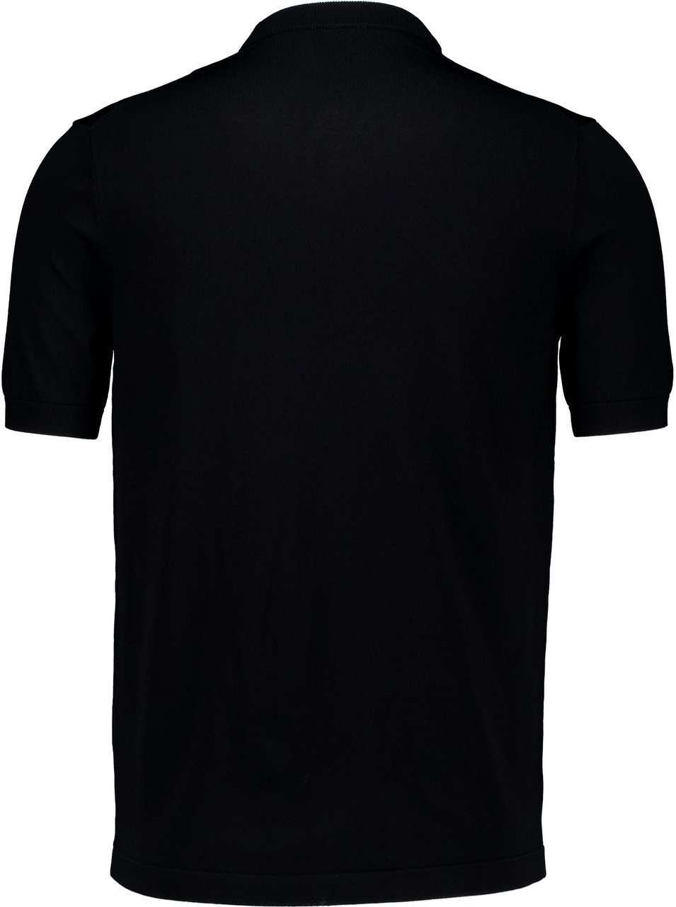 Genti Genti Round Neck Ss T-shirts Zwart K4120-1260 Zwart