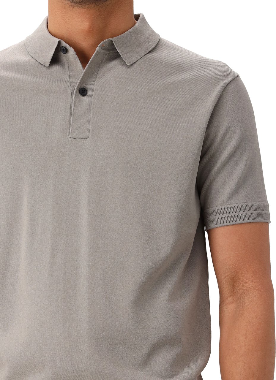 Genti Genti Polo 2 Buttons Ss Polos Groen K4122-1260 Groen