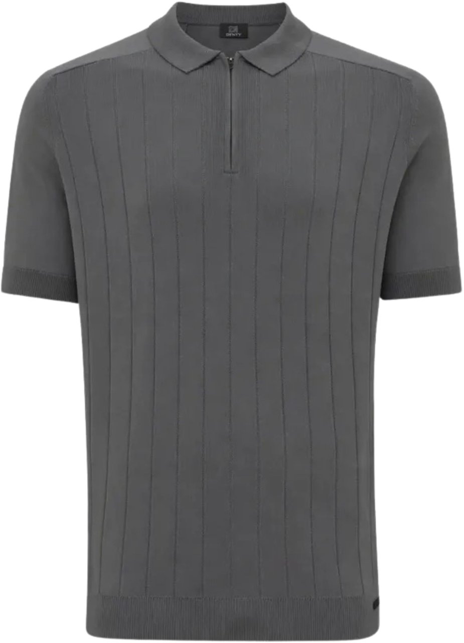 Genti K4124-1260 Polos Donkergrijs K4124-1260 Grijs