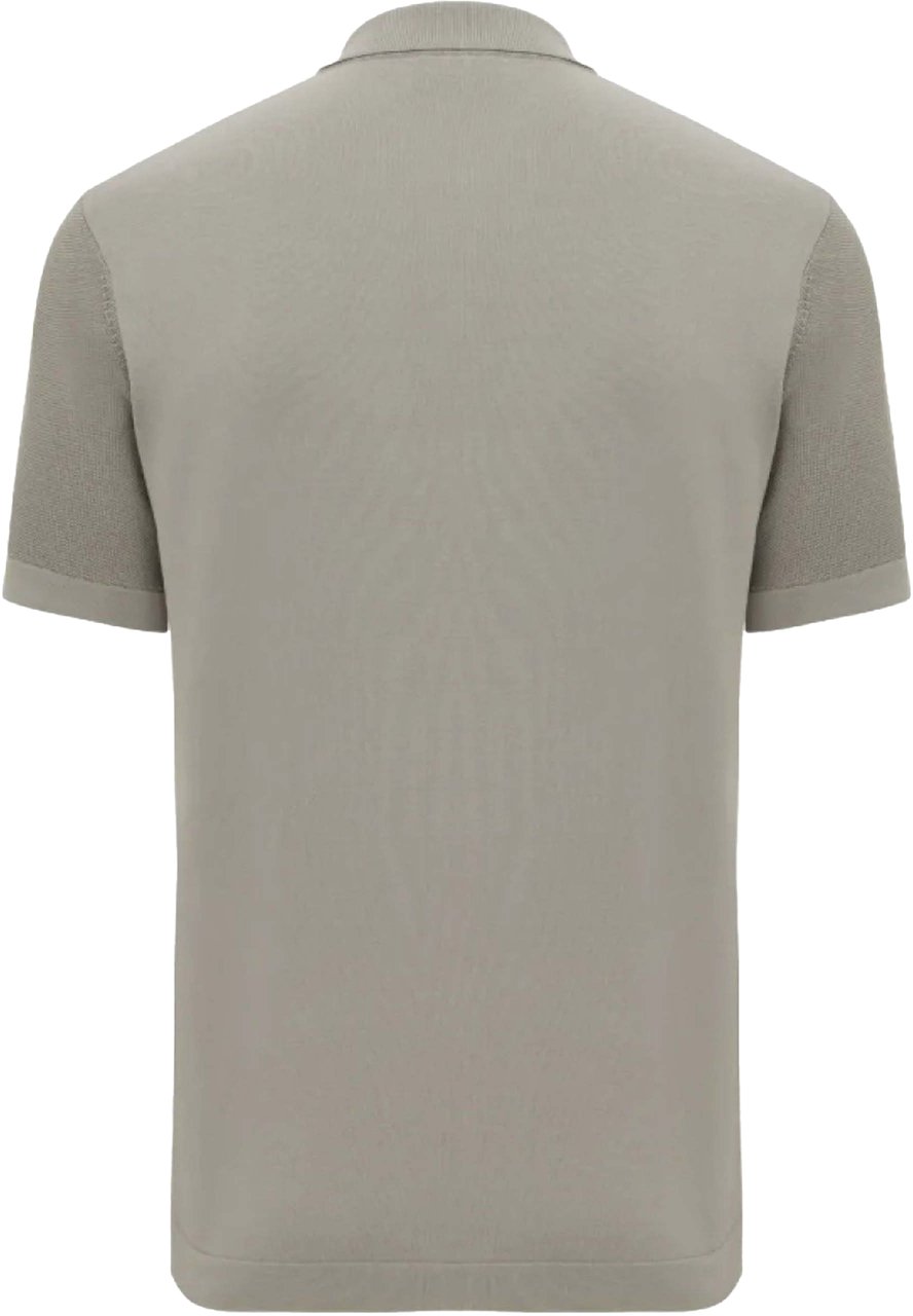 Genti Genti Shirt 8 Buttons Ss Vesten Groen K4125-1260 Groen