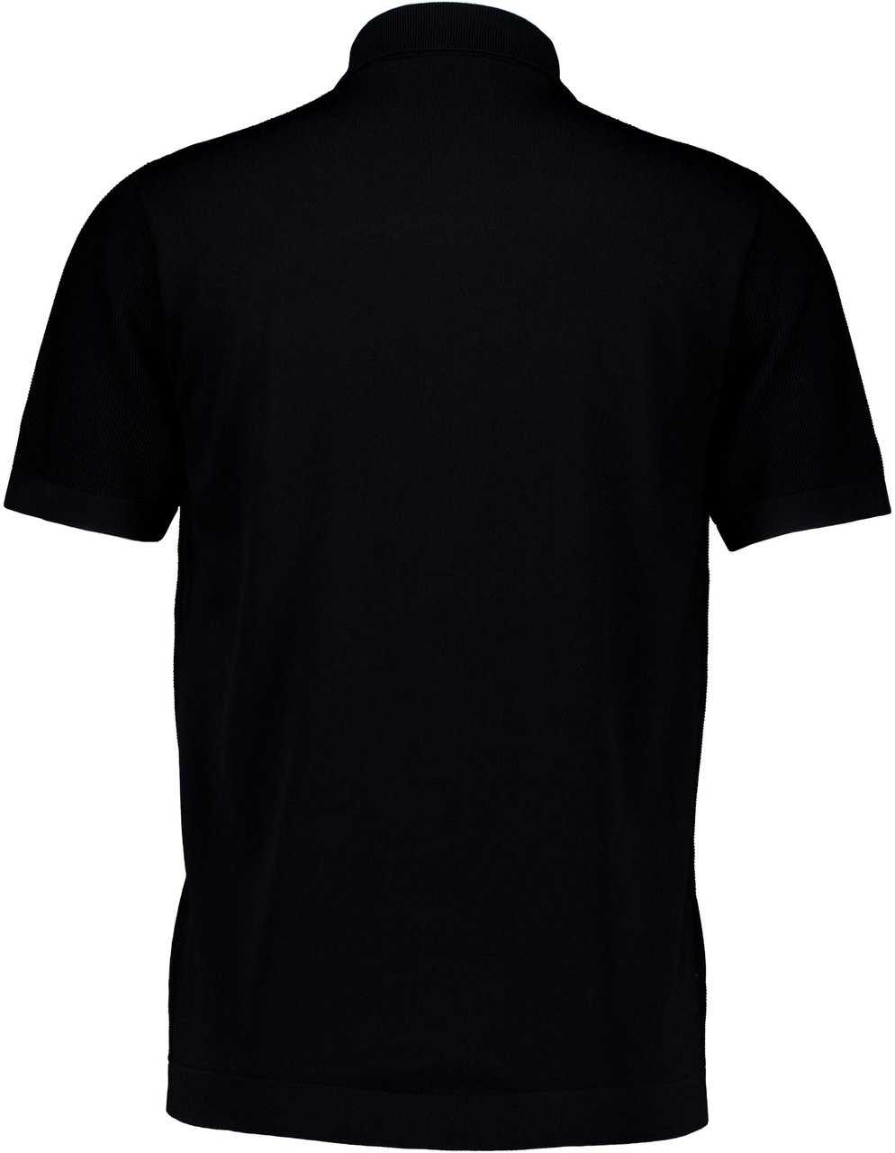 Genti Genti Shirt 8 Buttons Ss Vesten Zwart K4125-1260 Zwart