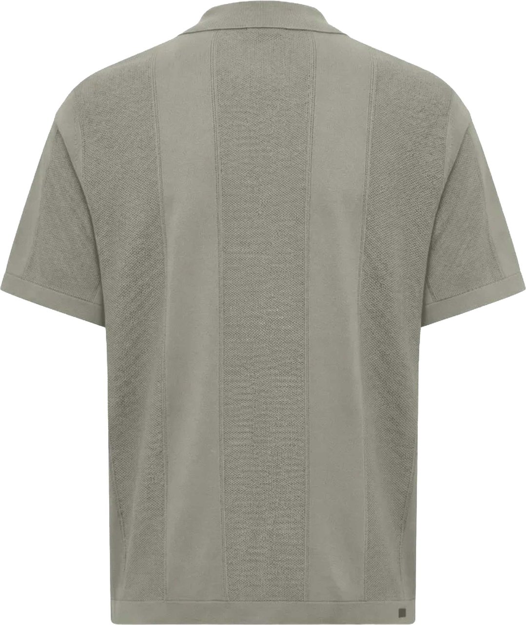 Genti Polo No Buttons Ss Polos Groen K4129-1260 Groen