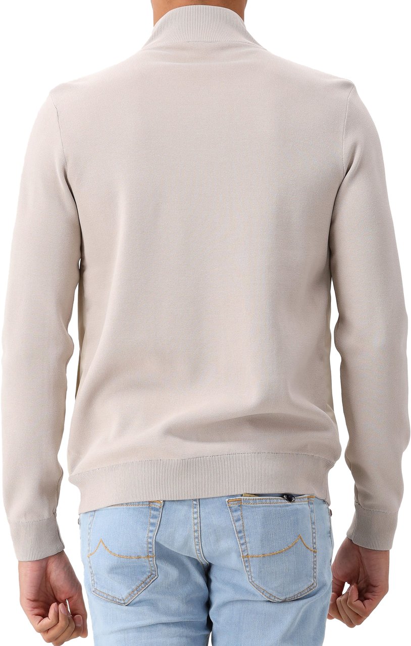 Genti Genti Gebreid Vest Beige Beige