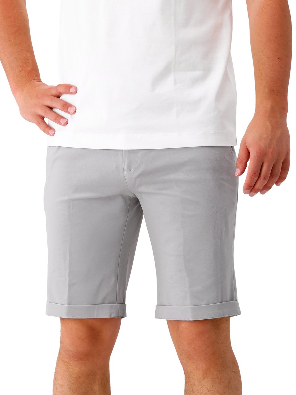 Genti Genti Korte Broek Grijs Philly Be Grijs