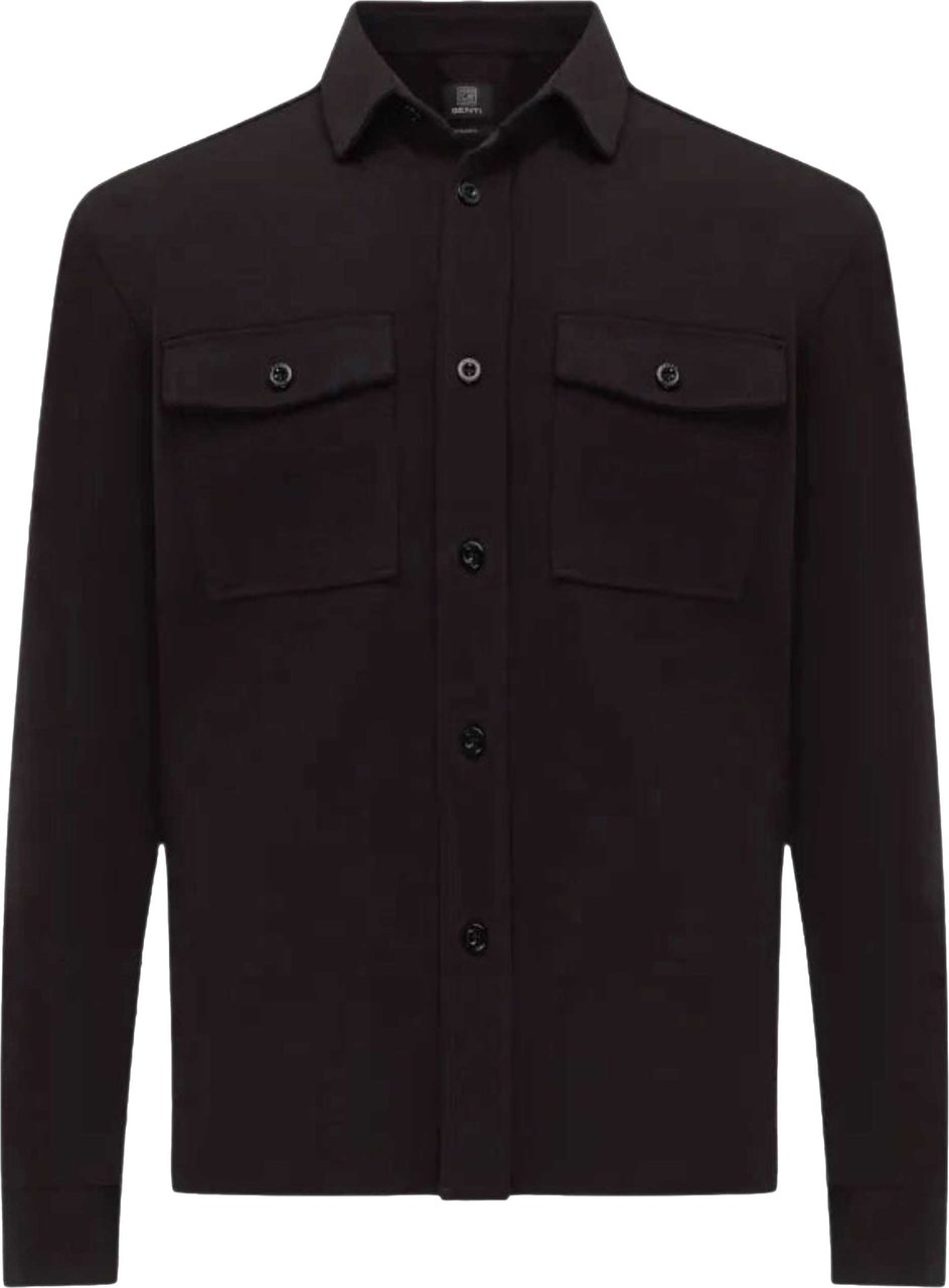 Genti . Overshirts Zwart S3224-1971 Zwart