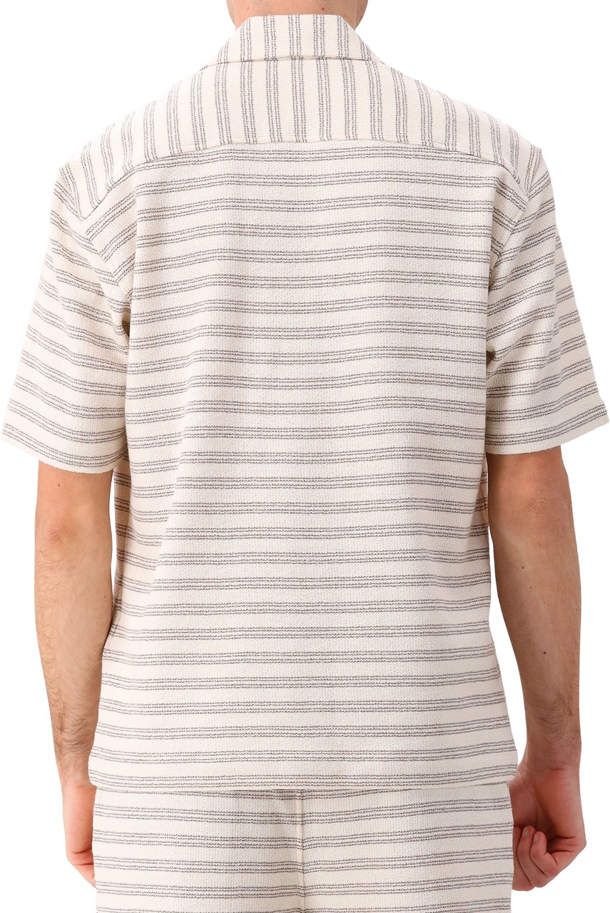 Genti Genti Overshirt Beige Sunset Ss Relaxed Fit Beige