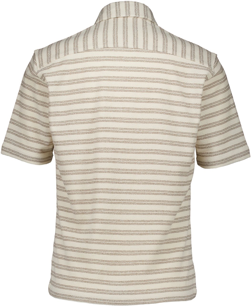 Genti S4294-1868 Korte Mouw Overhemden Beige S4294-1868 Beige