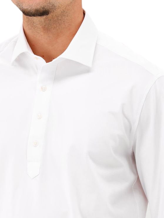 Genti Genti T-Shirt Wit Richmond Fashion Fit Wit