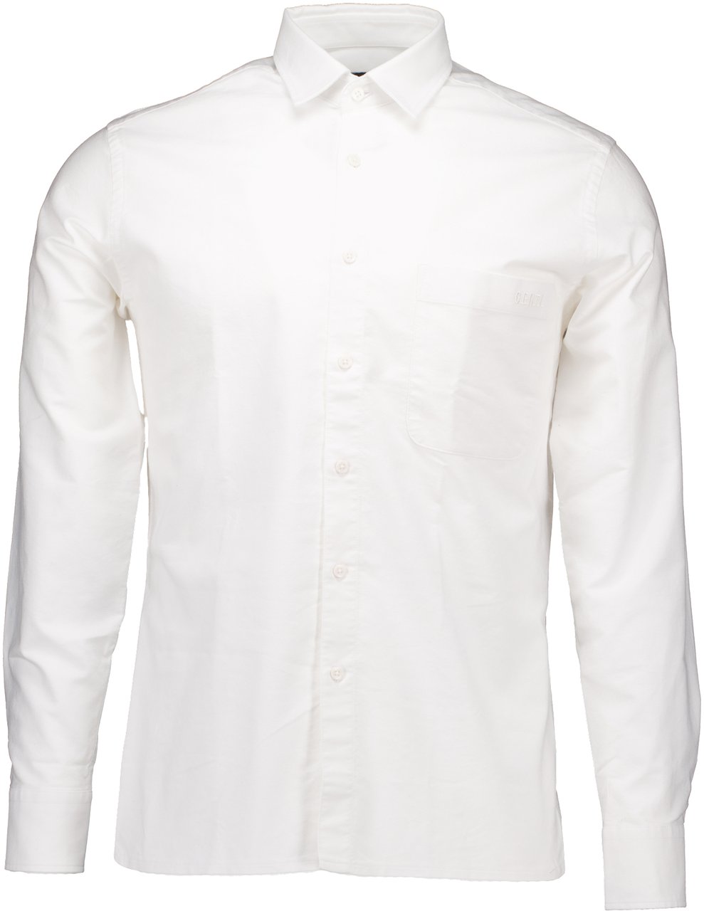Genti Genti Bruce Fashion Lange Mouw Overhemden Wit S9261-1136 Wit