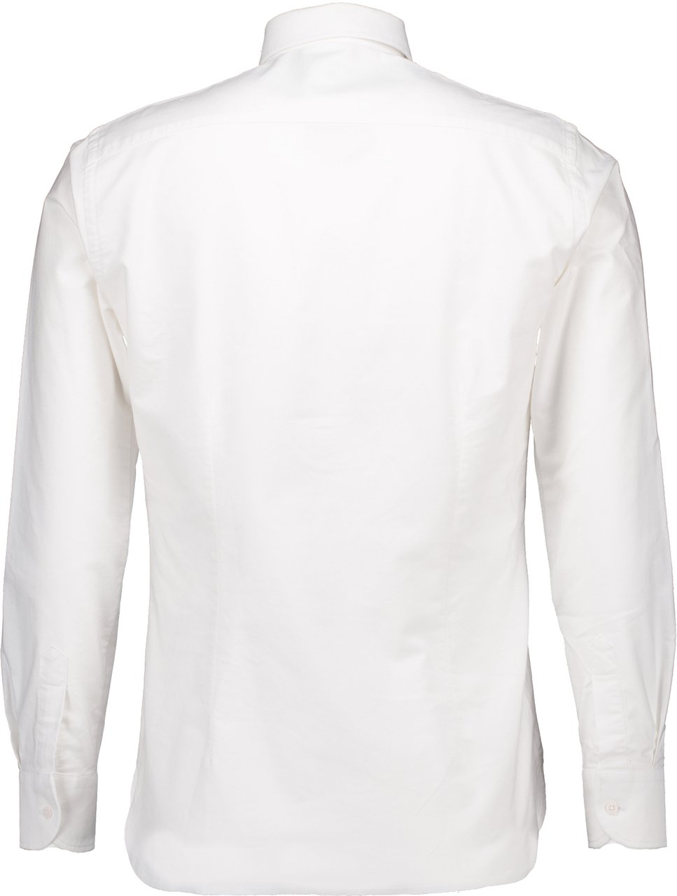 Genti Genti Bruce Fashion Lange Mouw Overhemden Wit S9261-1136 Wit