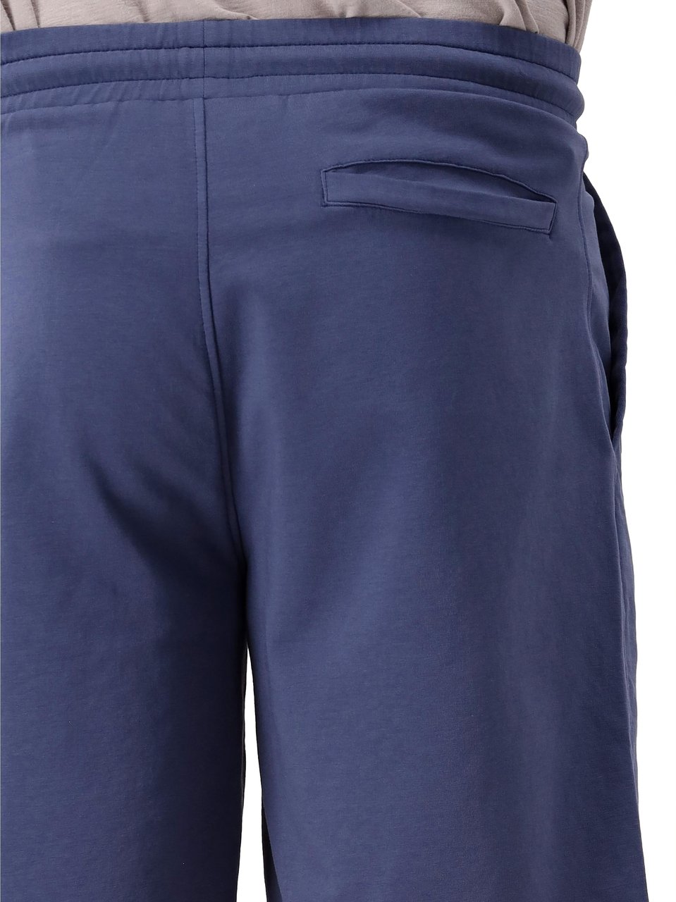 Genti Genti Kortebroek Blauw Jersey Shorts Blauw
