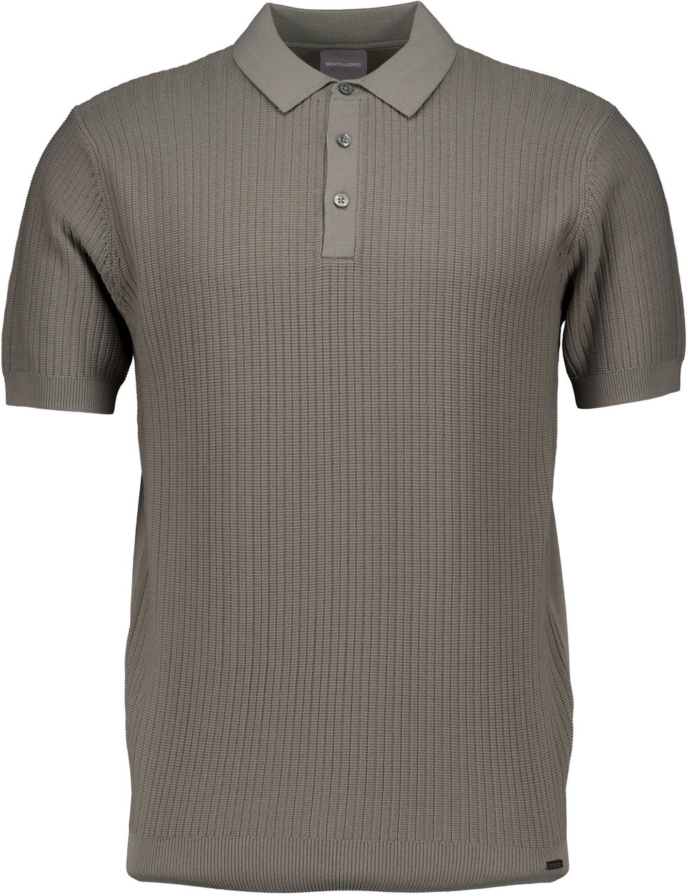Gentiluomo Gentiluomo Polo 3 Buttons Ss Polos Groen K4180-260 Groen