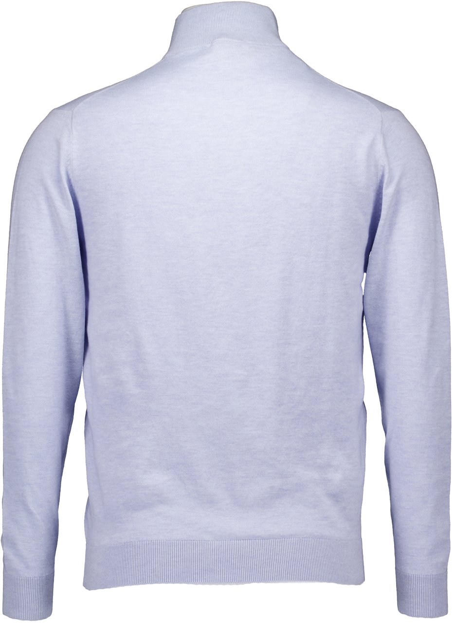 Gentiluomo Gentiluomo Turtle Zip Ls Sweaters Lichtblauw K9098-272 Blauw
