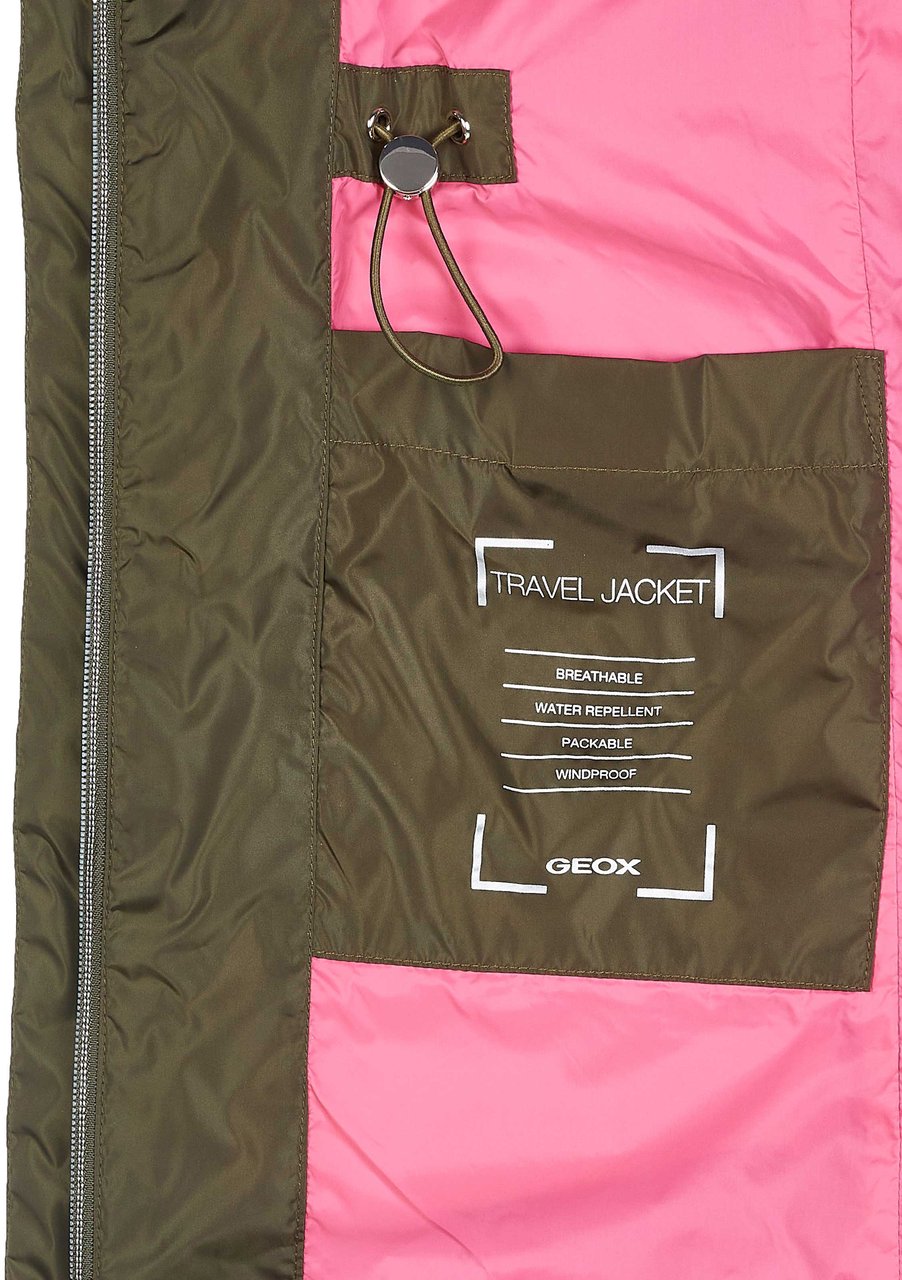 Geox Geox Jacke Donkergroen