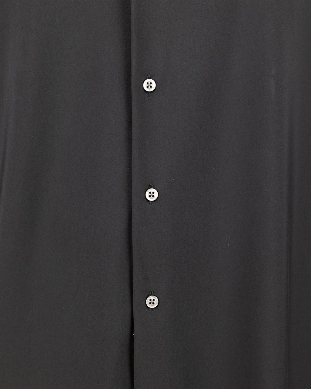 Ghirardelli Black Slim Fit Classic Stretch Shirt Zwart