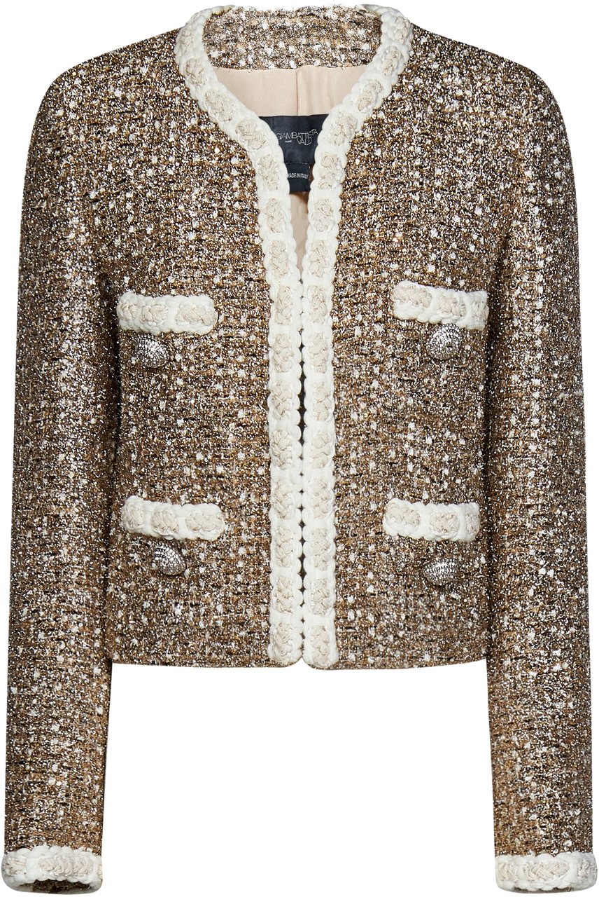 Giambattista Valli Jackets Golden Goud