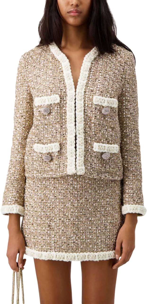 Giambattista Valli Jackets Golden Goud