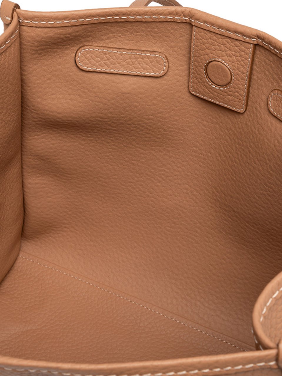 Gianni Chiarini Marcella Rectangular Brown Structured Leather Tote Bruin
