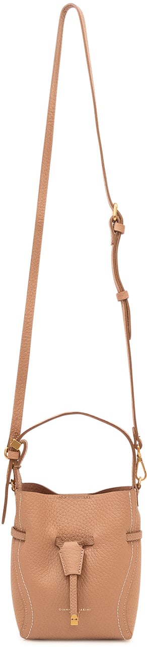 Gianni Chiarini Borsa Sienna con Manico e Laccio Beige