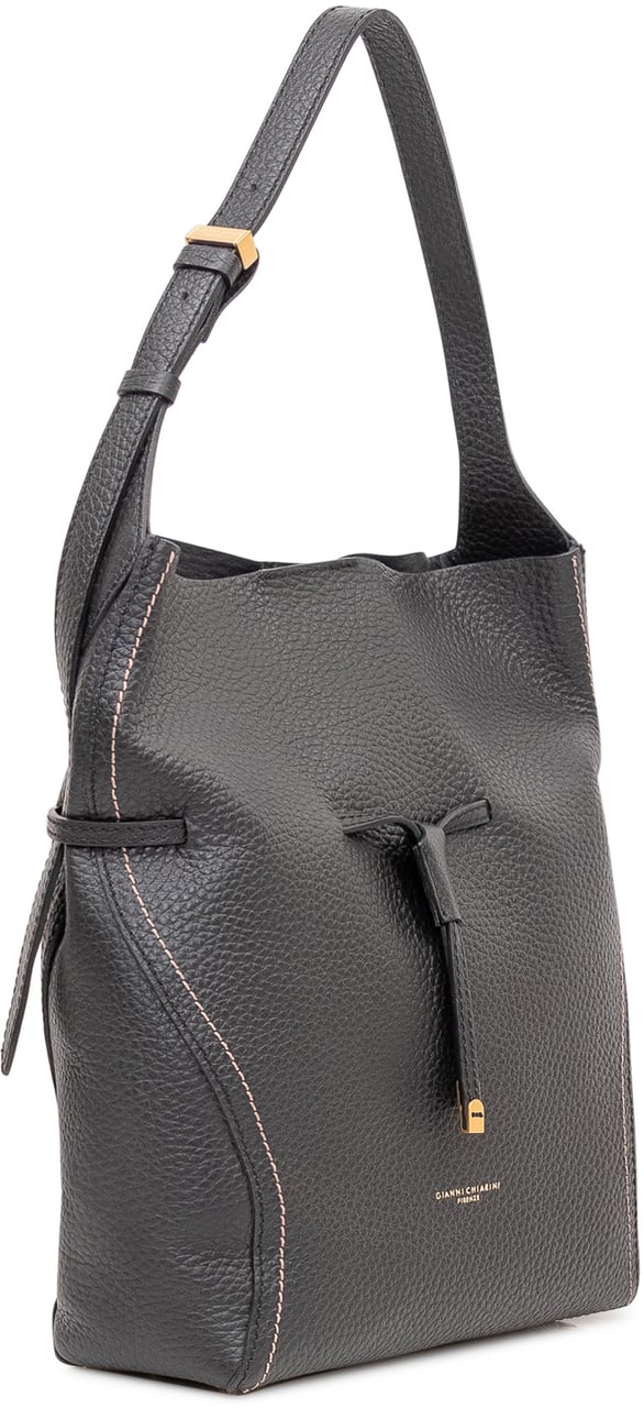 Gianni Chiarini Borsa Sienna con Coulisse e Manico Donkergrijs