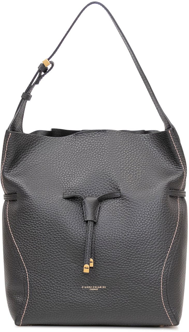 Gianni Chiarini Borsa Sienna con Coulisse e Manico Donkergrijs