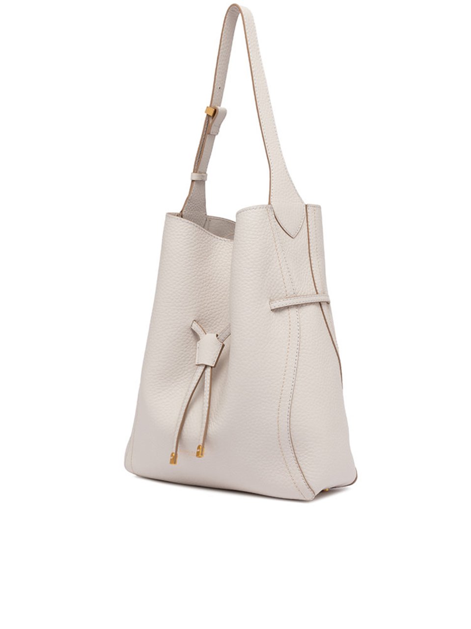Gianni Chiarini Sienna Structured Leather Shoulder Bag Wit
