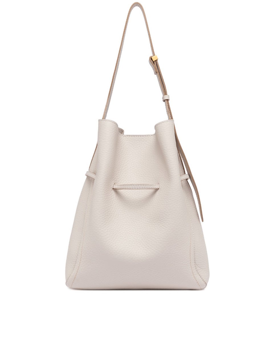 Gianni Chiarini Sienna Structured Leather Shoulder Bag Wit