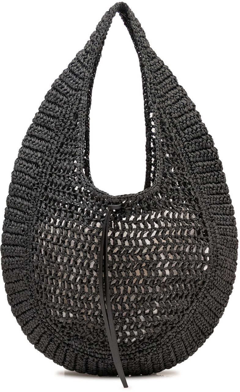 Gianni Chiarini Borsa Nefeli Intrecciata con Laccio Zwart