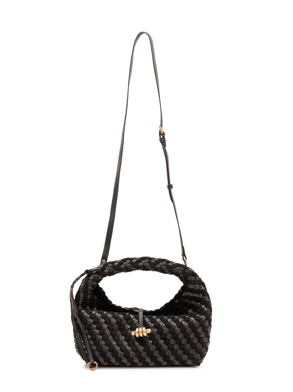 Gianni Chiarini Borsa Aurelie Intrecciata Zwart