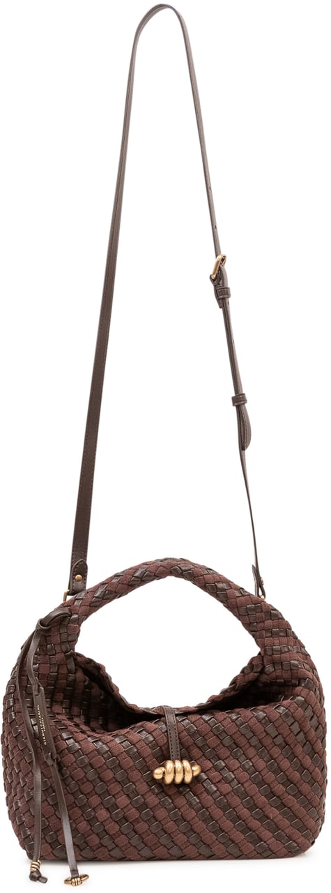 Gianni Chiarini Borsa Aurelie Intrecciata Bruin