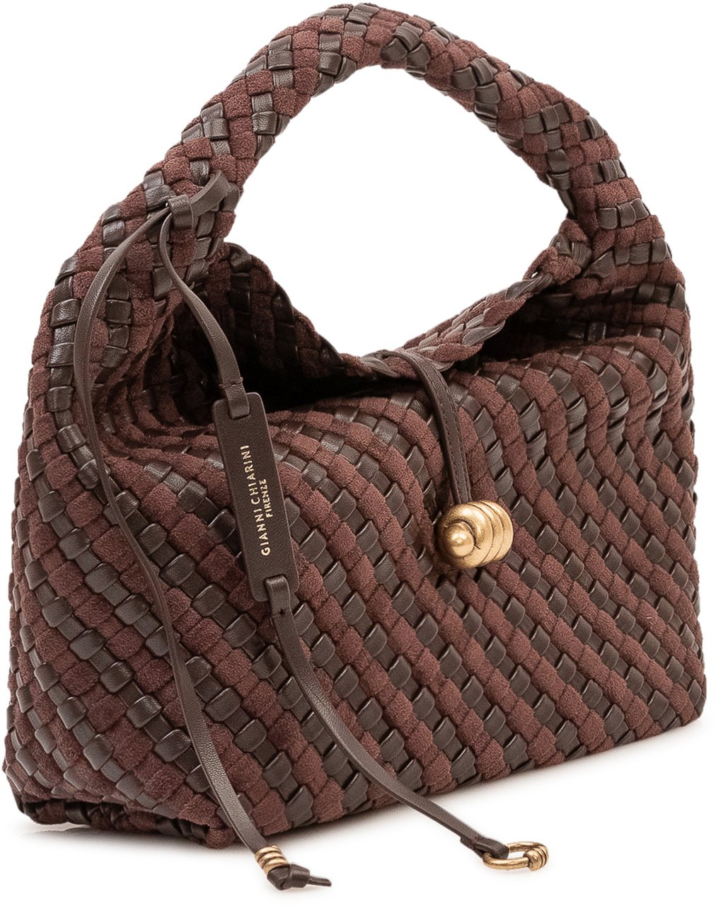 Gianni Chiarini Borsa Aurelie Intrecciata Bruin