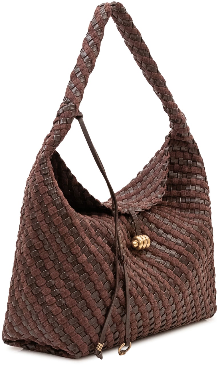 Gianni Chiarini Borsa Aurelie Intrecciata a Spalla Bruin