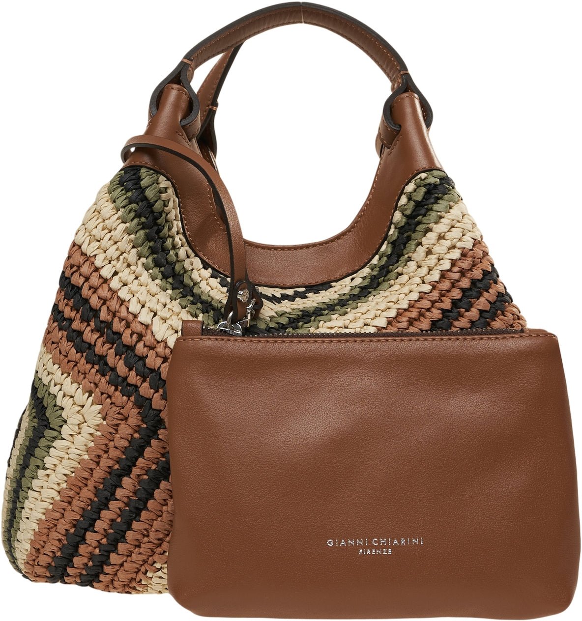 Gianni Chiarini Raffia handbag 'Diamix' Divers
