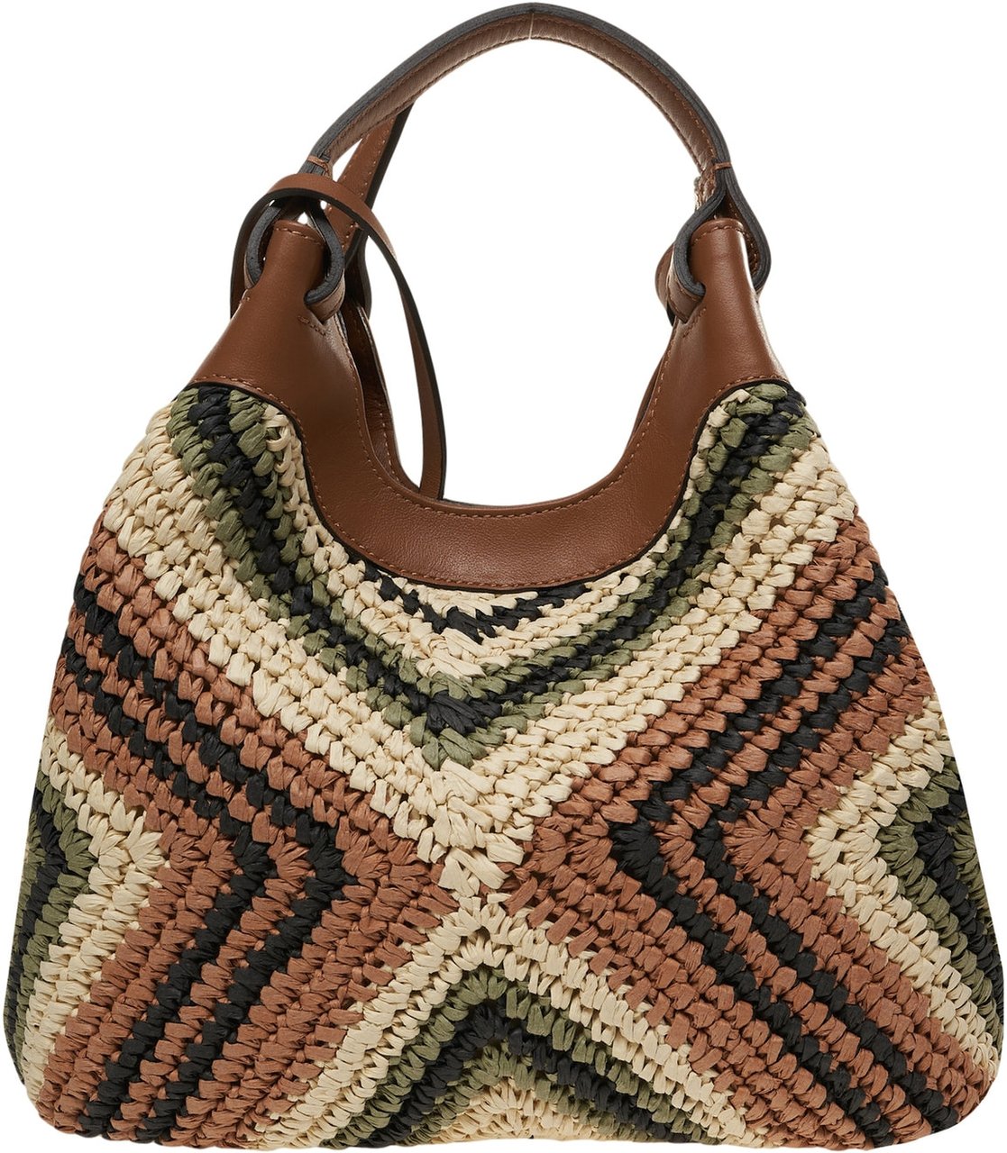 Gianni Chiarini Raffia handbag 'Diamix' Divers