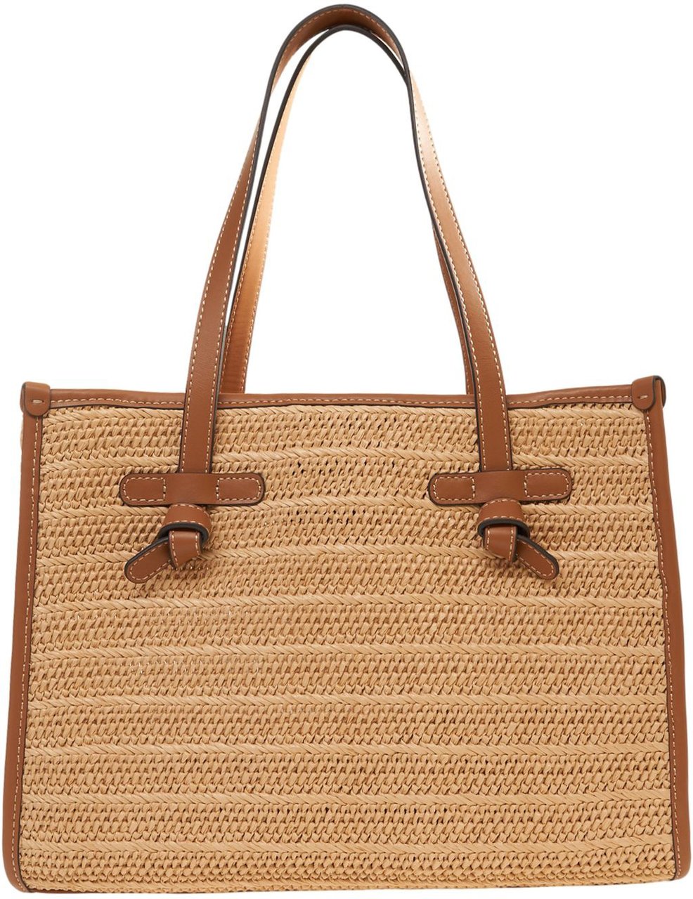 Gianni Chiarini Raffia handbag 'Marcella' Beige