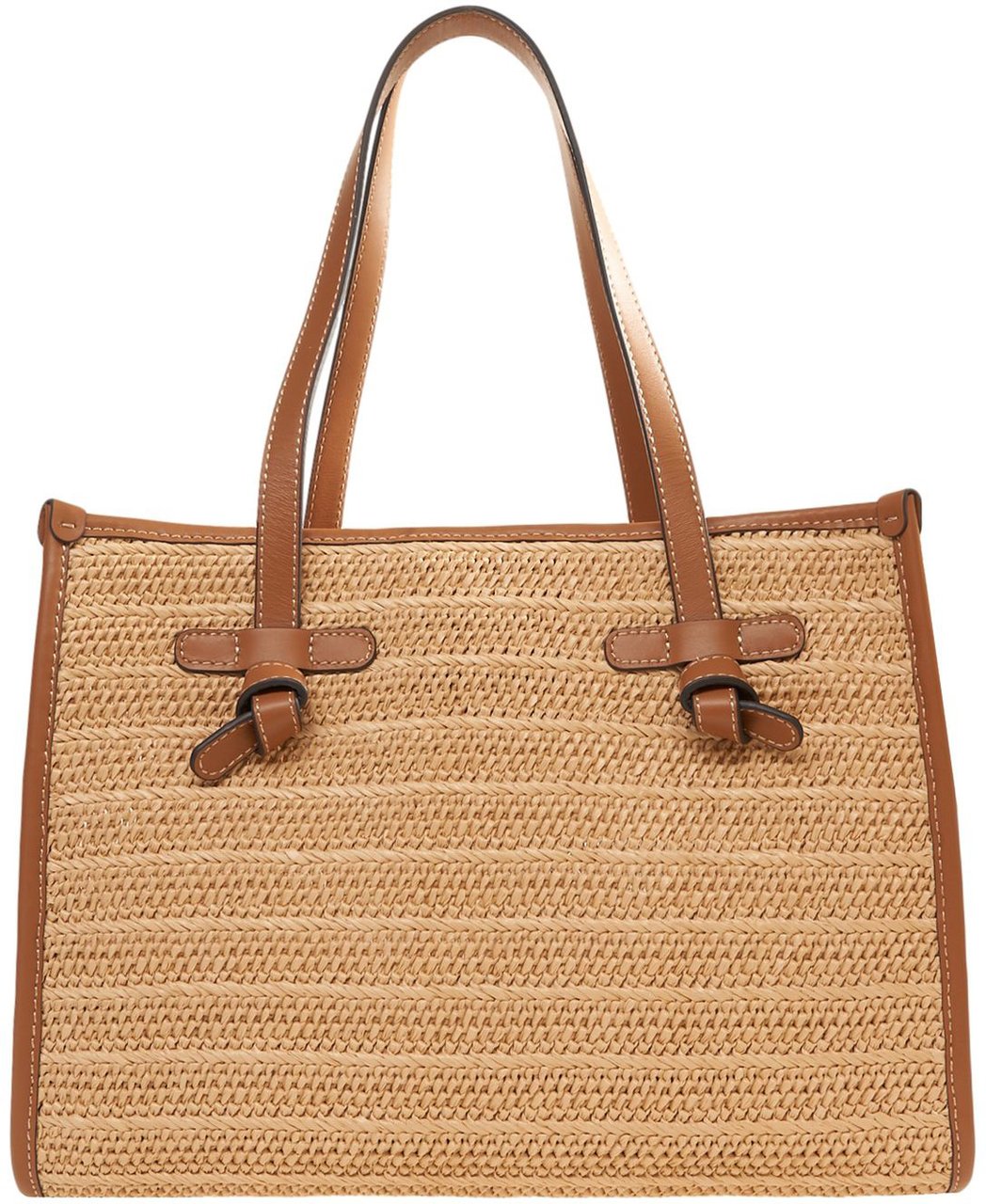 Gianni Chiarini Raffia handbag 'Marcella' Beige