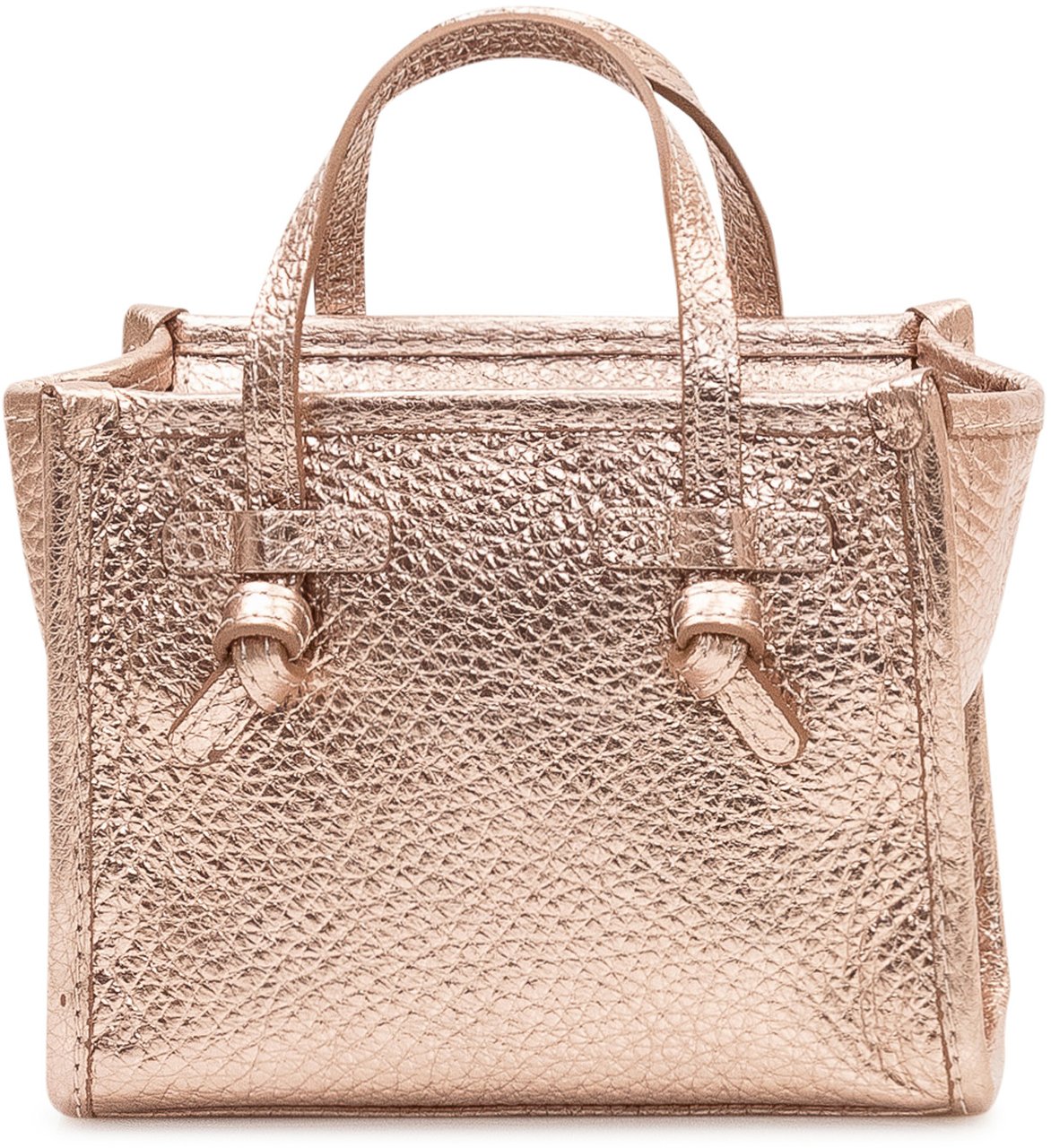 Gianni Chiarini Borsa Miss Marcella con Doppi Manici e Dettagli Annodati Goud