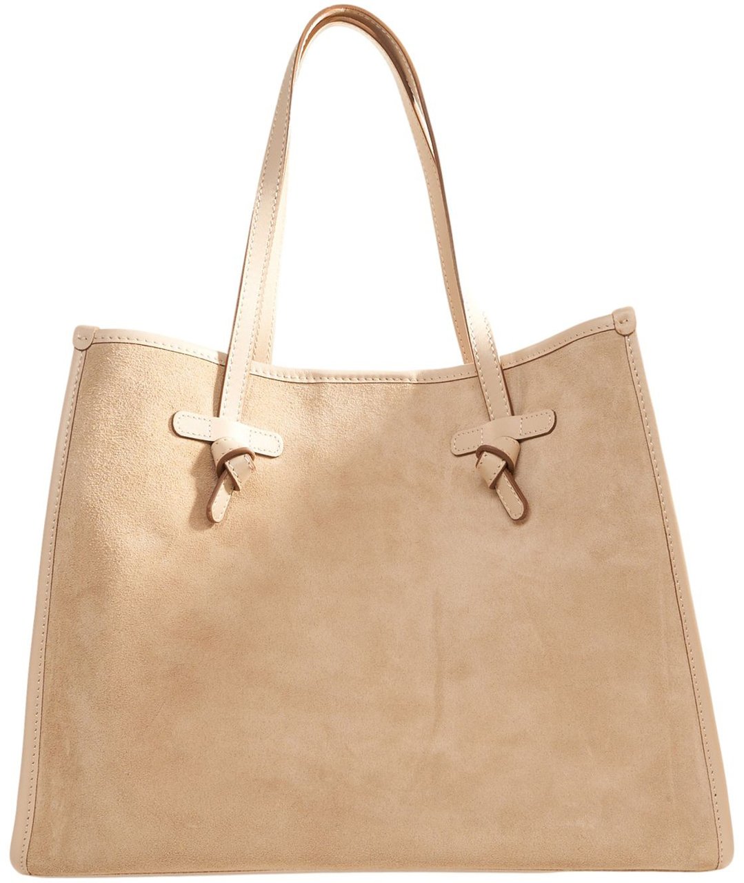 Gianni Chiarini Suede shoulder bag Beige