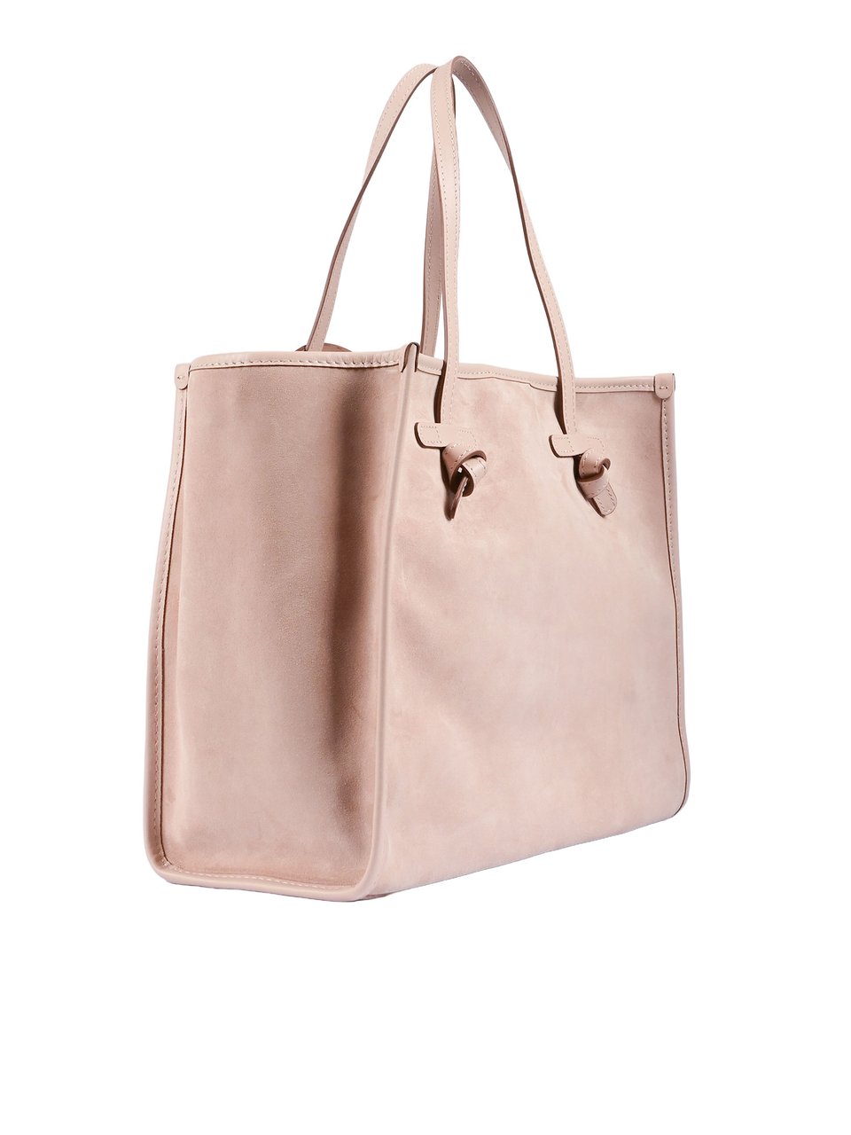 Gianni Chiarini Smooth Cow Leather Tote Bag Roze