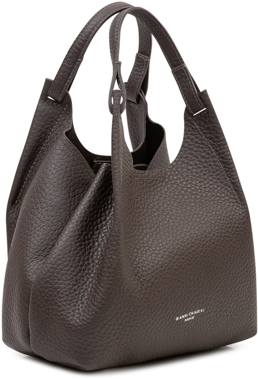 Gianni Chiarini Borsa Dua a Spalla con Profilo Arrotondato Bruin