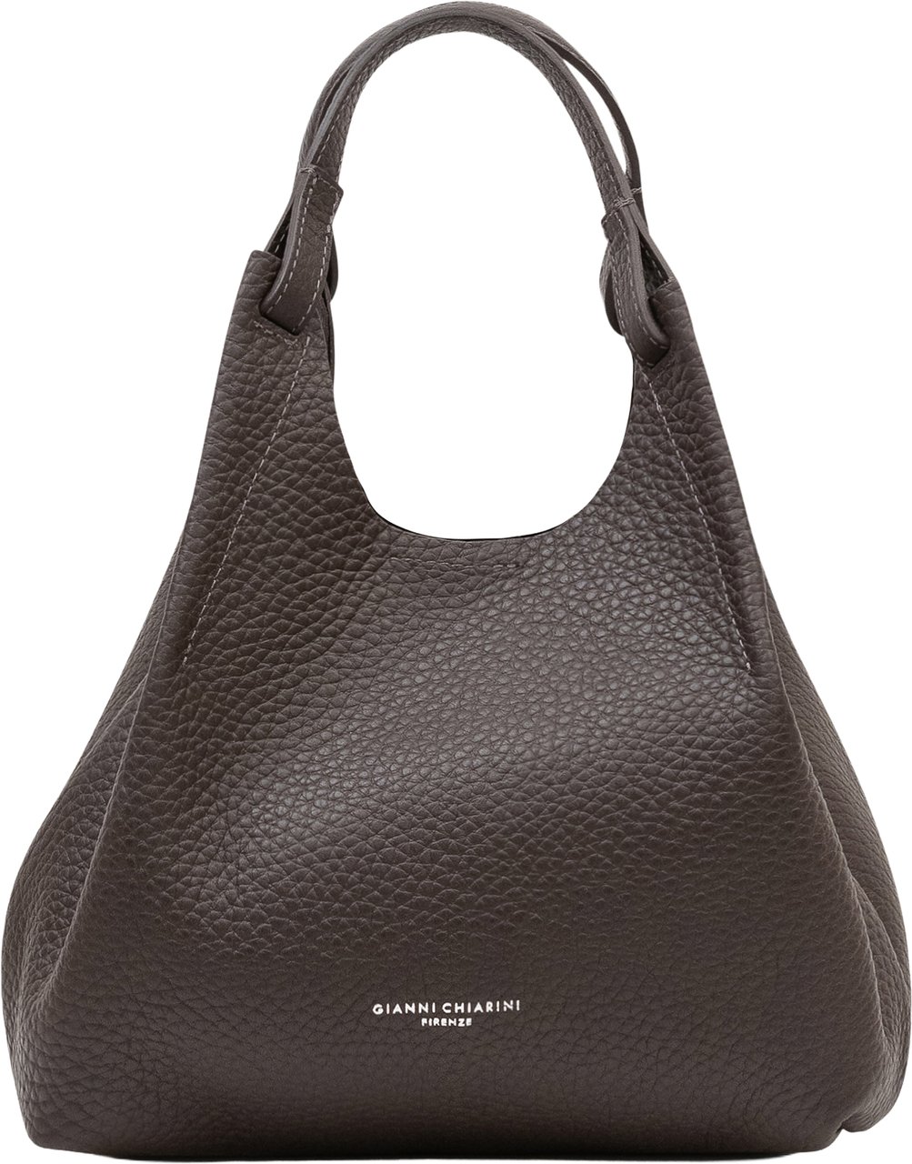 Gianni Chiarini Borsa Dua a Spalla con Profilo Arrotondato Bruin