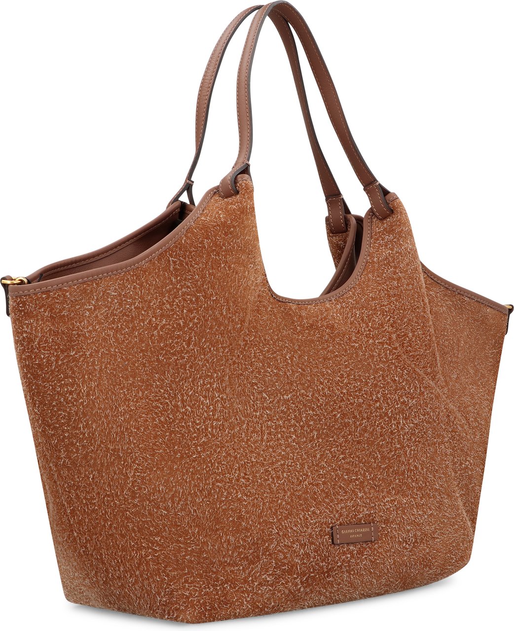 Gianni Chiarini Dua Suede handbag Bruin