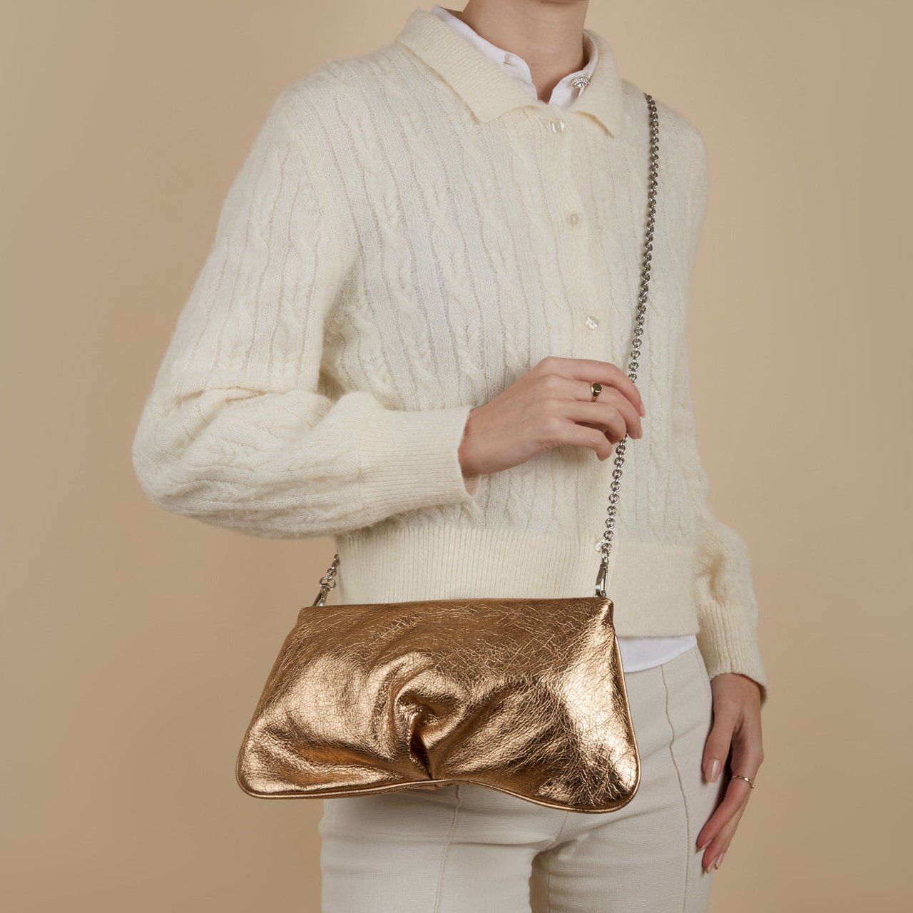 Gianni Chiarini - Tas - Goud Goud