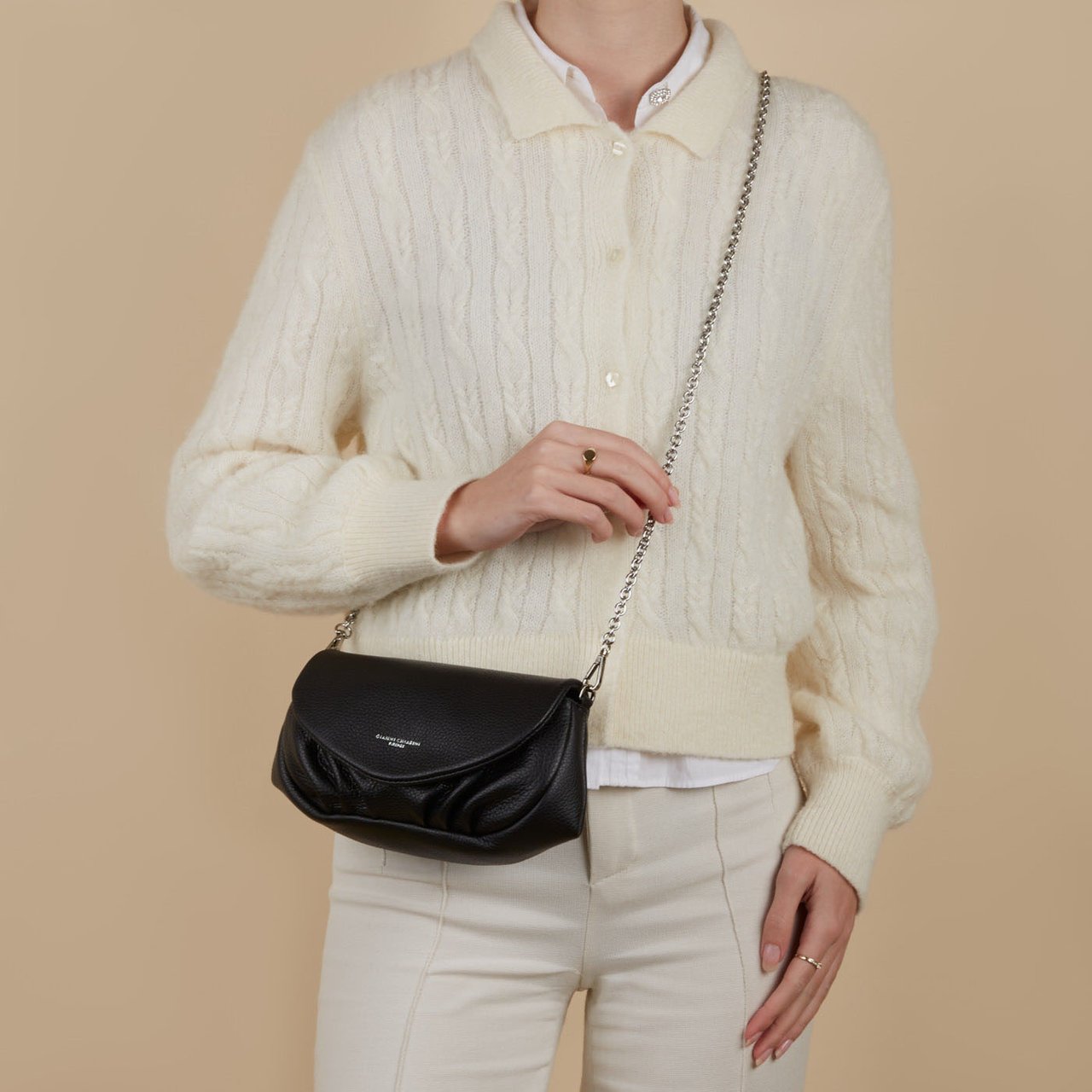 Gianni Chiarini - Tas - Zwart Zwart