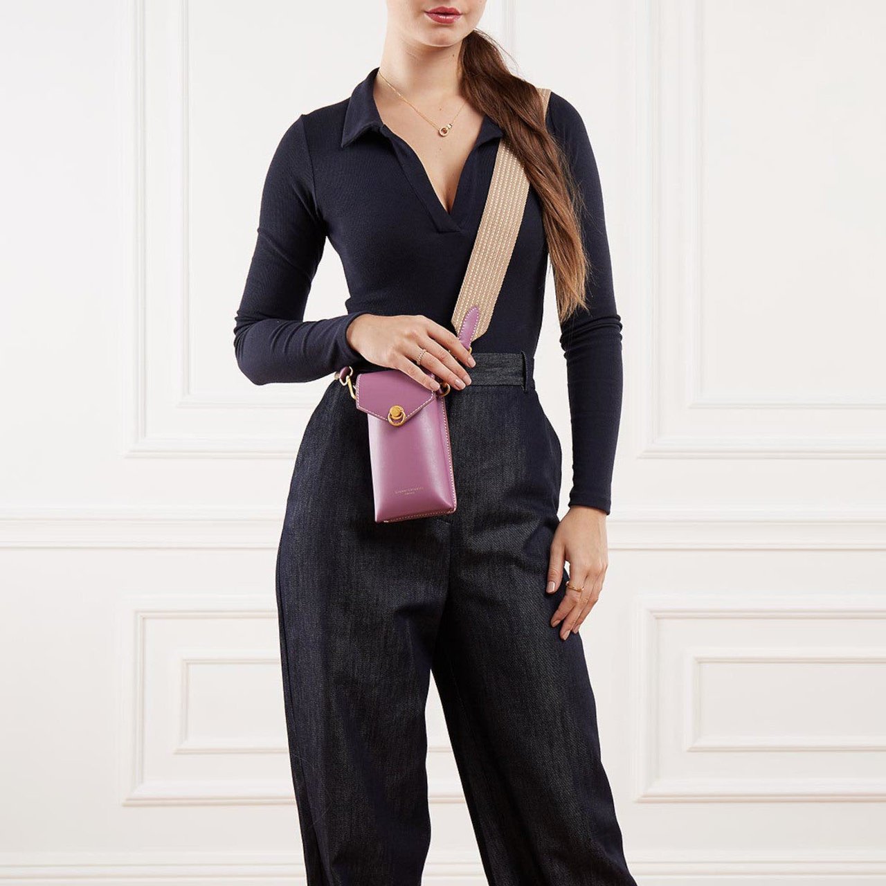 Gianni Chiarini - Tas - Paars Paars