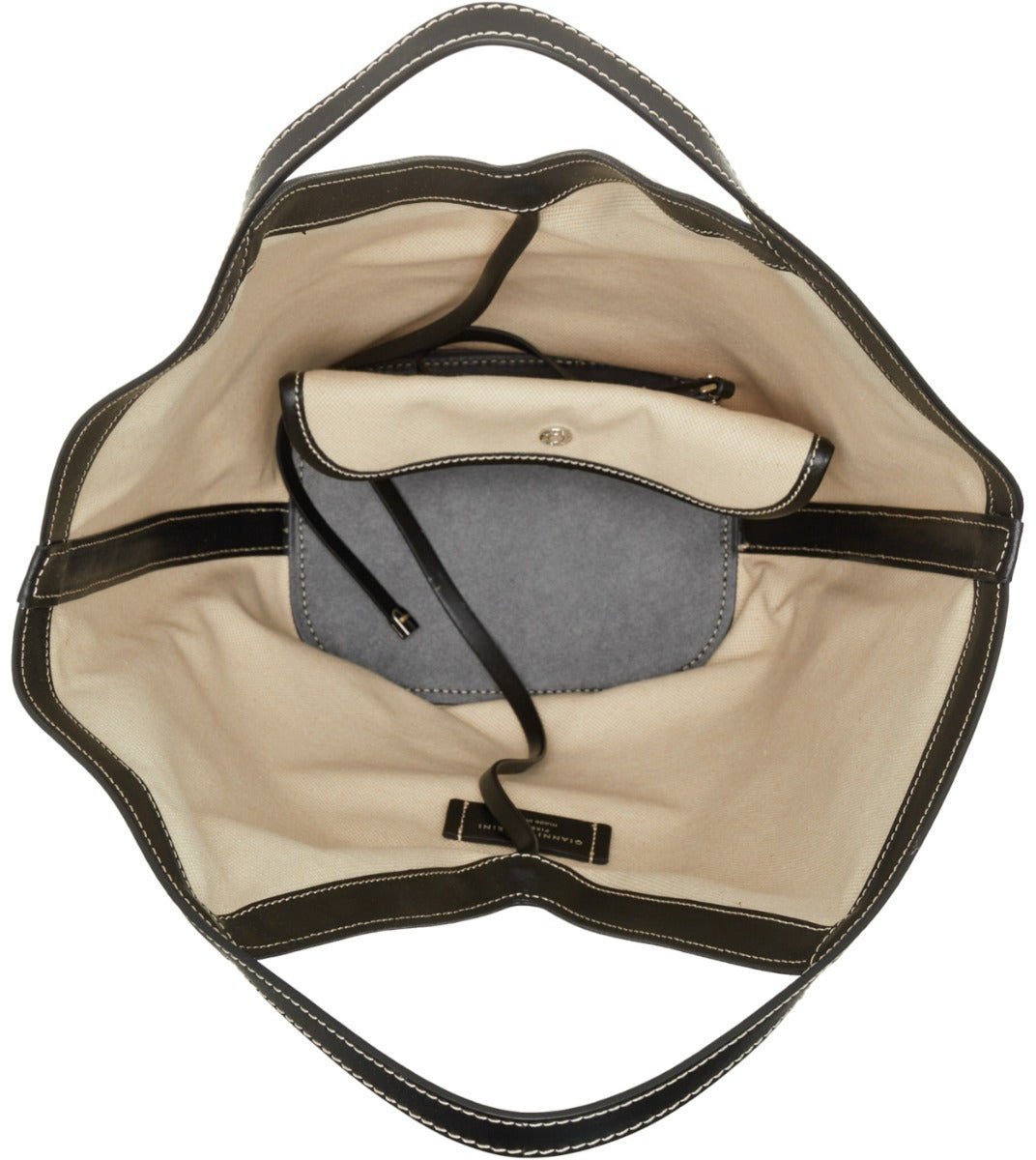 Gianni Chiarini - Tas - BeigeZwart Beige