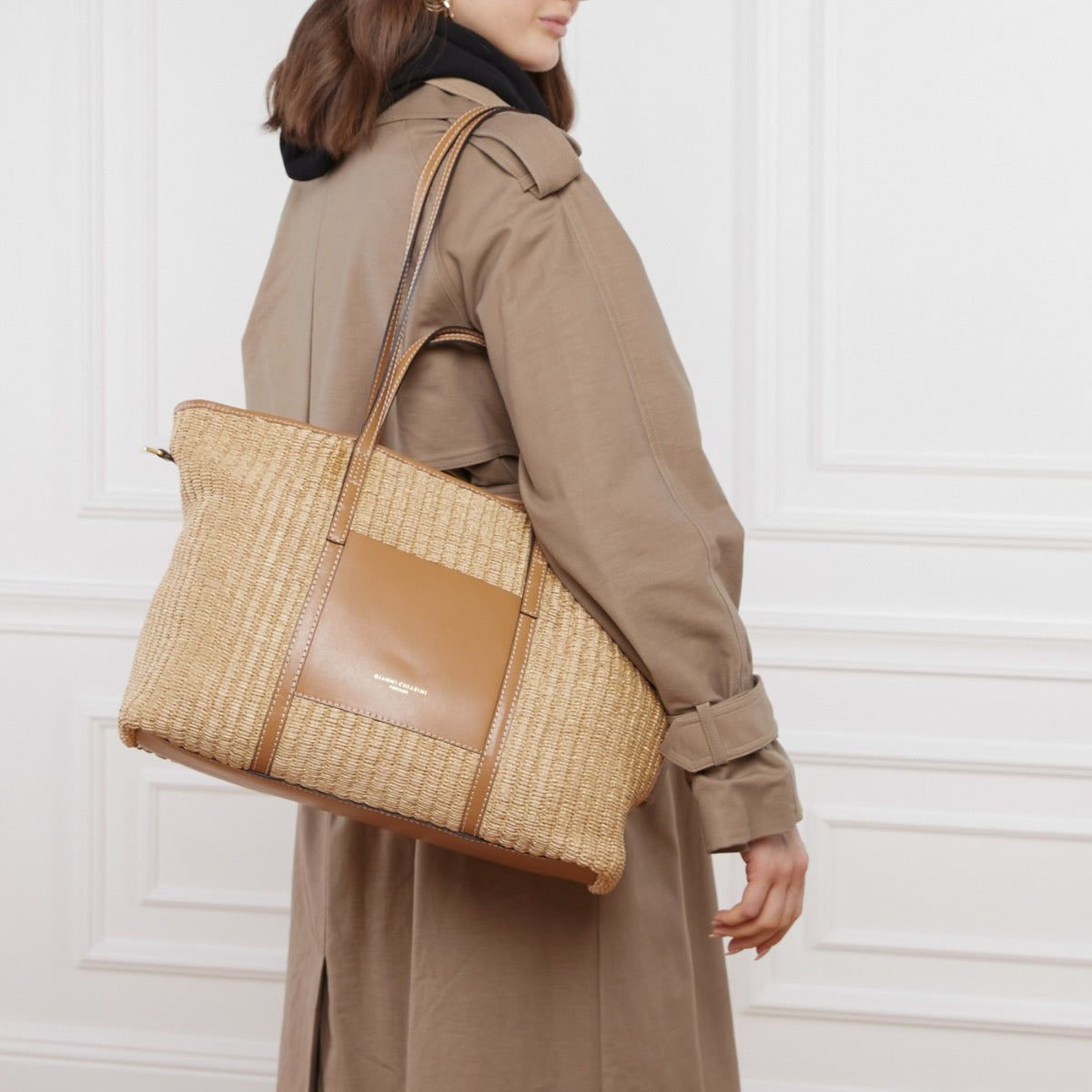 Gianni Chiarini - Tas - BeigeBruin Beige