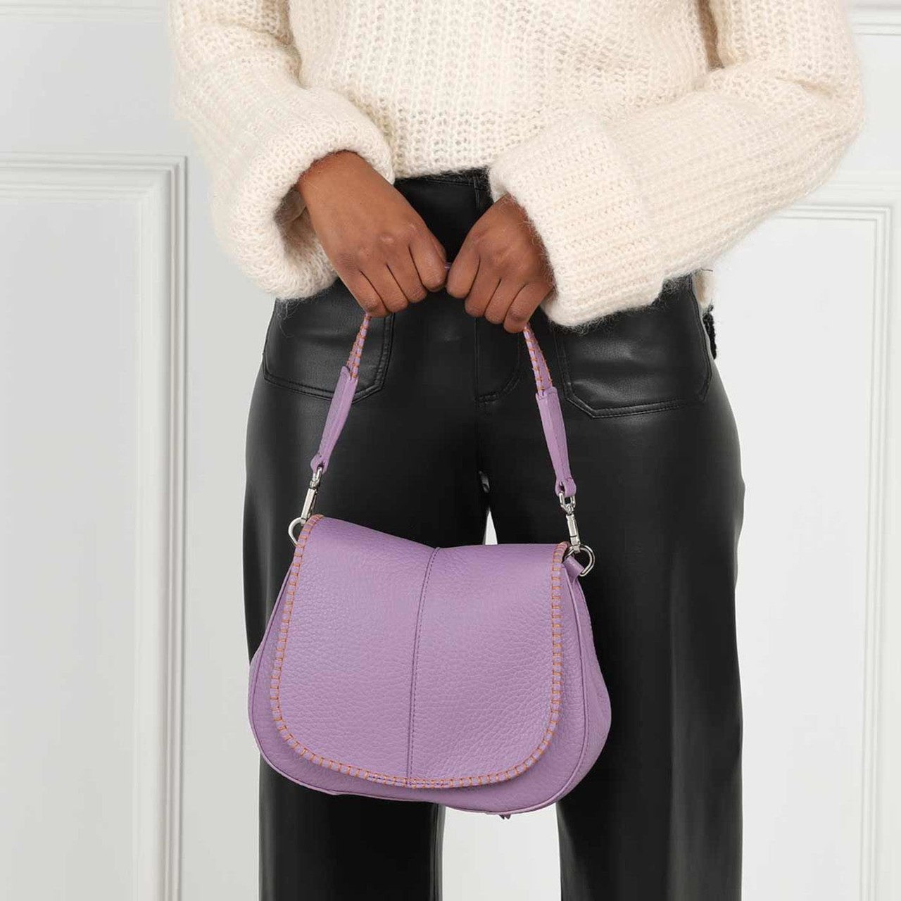 Gianni Chiarini - Tas - Paars Paars