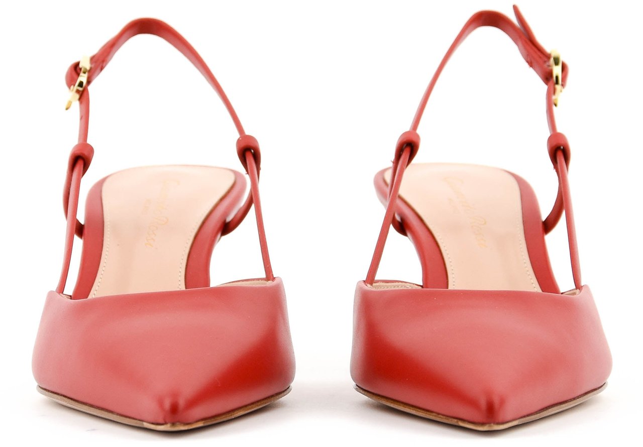 Gianvito Rossi Ascent Slinback 55 Red Rood